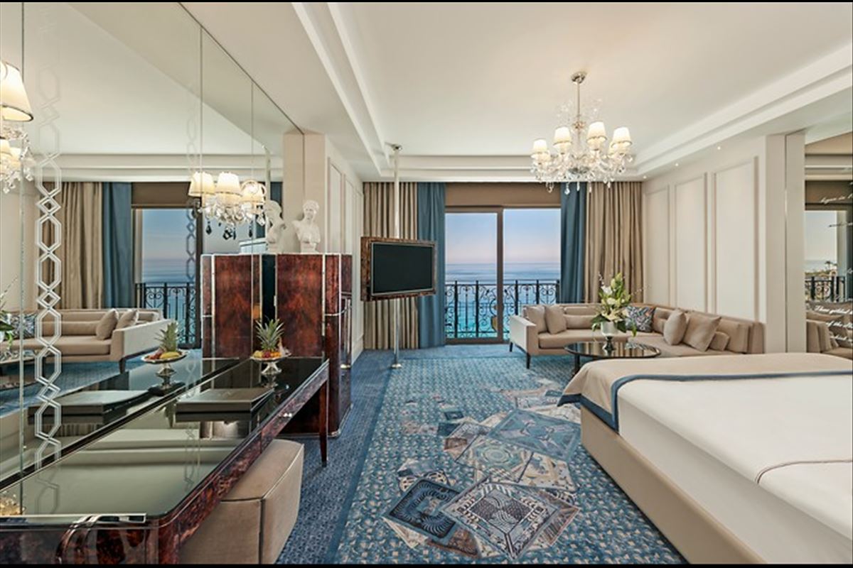 Kaya Palazzo Resort Deluxe Deniz Manzaralı Oda